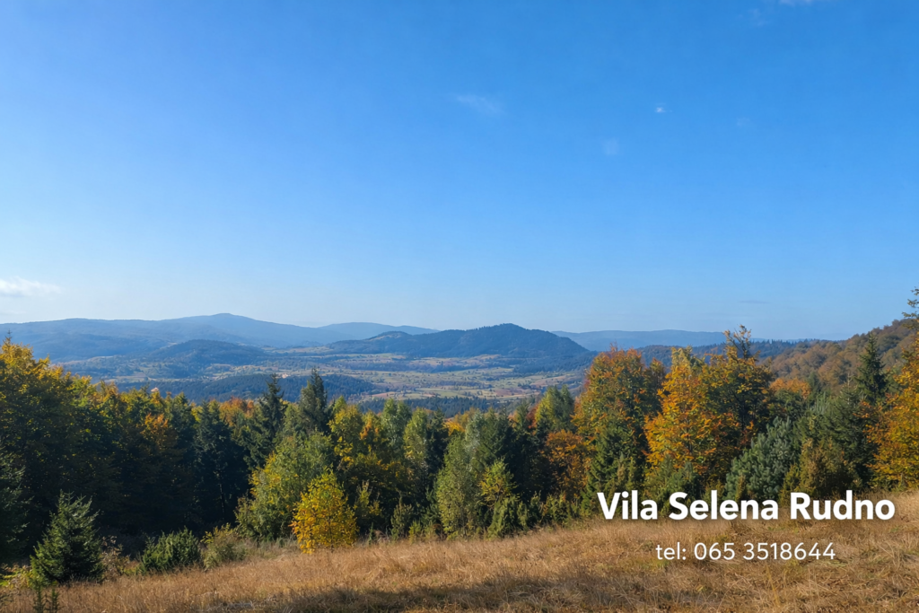 Pogled na prirodu sela Rudna